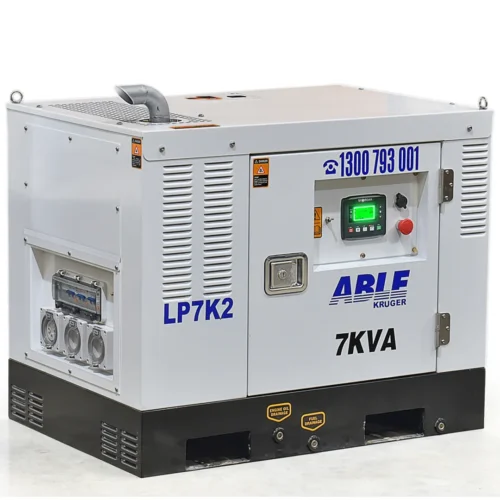 7kVA 240v Silenced Diesel Generator