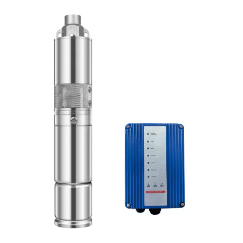 Solar Water Pump – 3200L/h Flow 120m Bore Depth