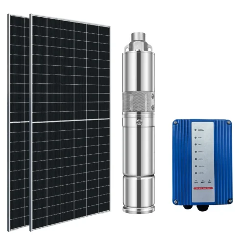 Solar Water Pump Kit – 3200L/h Flow 80m Bore Depth