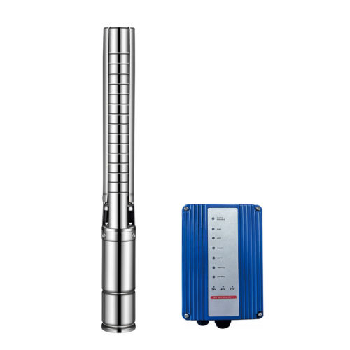 Solar Water Pump – 4800L/h Flow 125m Bore Depth