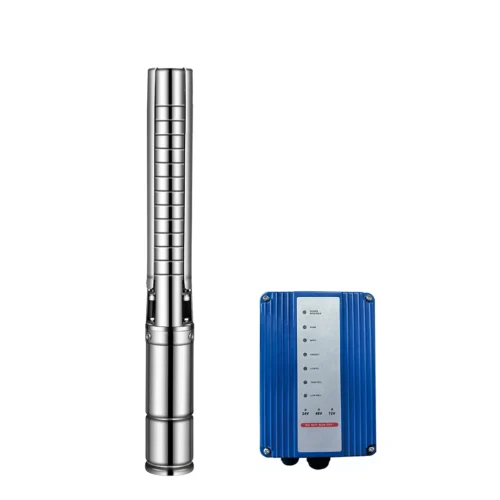 Solar Water Pump – 4500L/h Flow 95m Bore Depth
