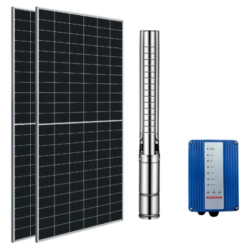 Solar Water Pump Kit – 4500L/h Flow 95m Bore Depth