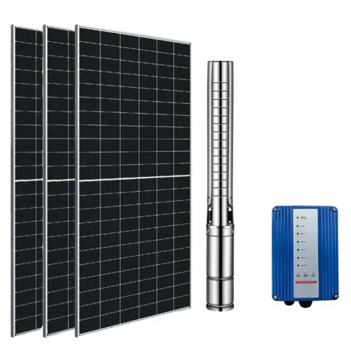 Solar Water Pump Kit – 4800L/h Flow 125m Bore Depth