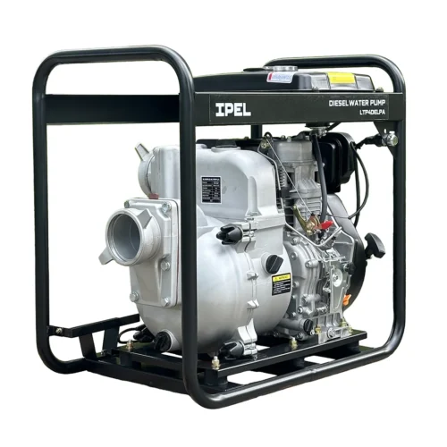 Light Duty - 4 Inch Trash Pump 7HP Diesel Engine Large Fuel Tank